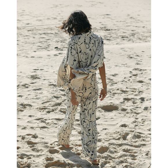 DISSH Abstract Print Straight Leg Jumpsuit - Picture 3 of 4